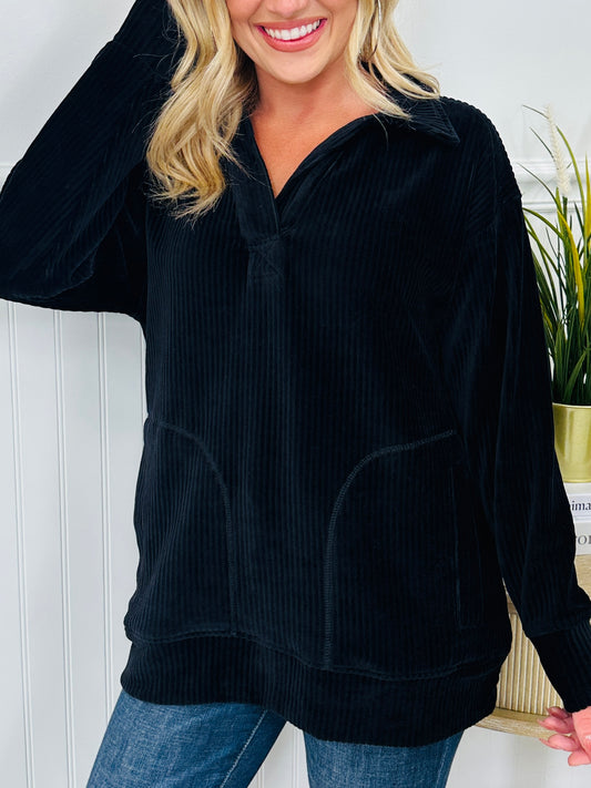 Perfectly Plush Pullover Top- Multiple Colors!