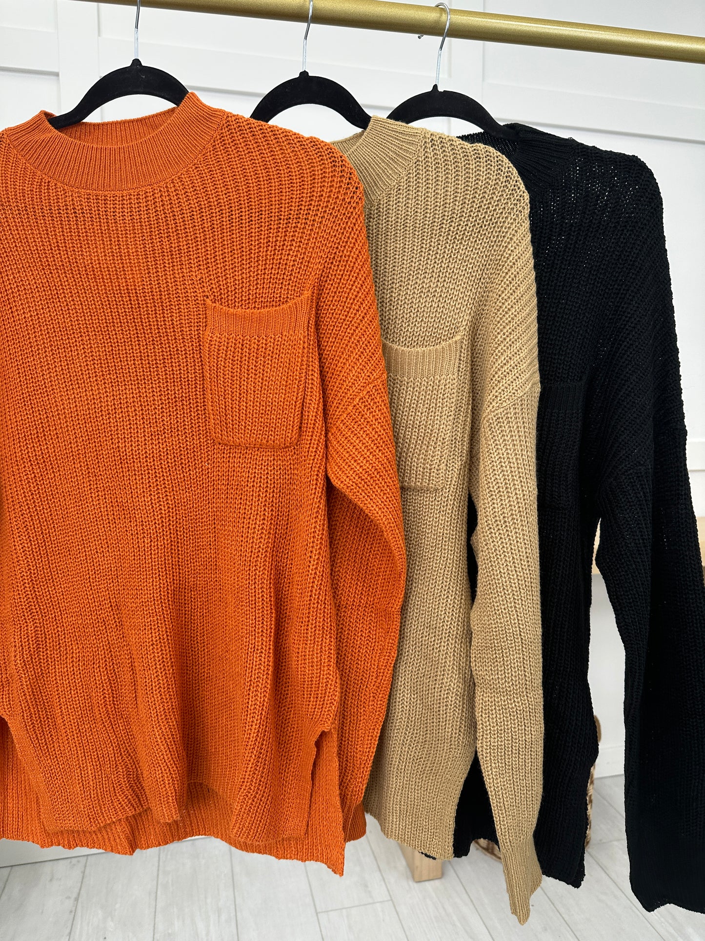 Falling For You Again Sweater- Multiple Colors!