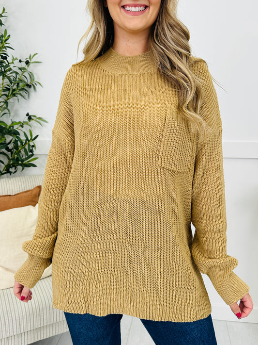 Falling For You Again Sweater- Multiple Colors!
