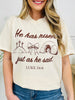 He Has Risen Luke 24:6 Graphic Tee