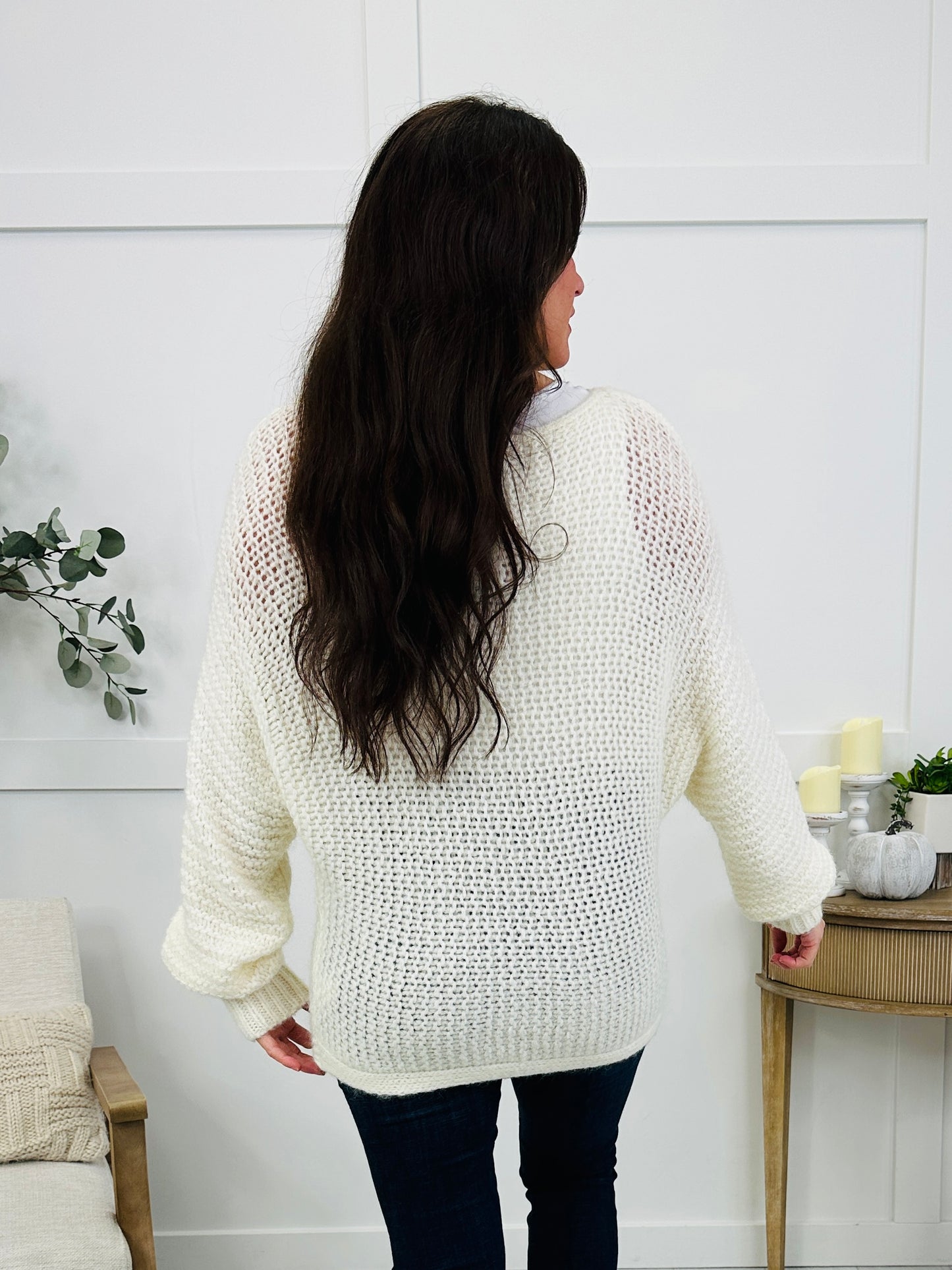 Ivory Skies Sweater
