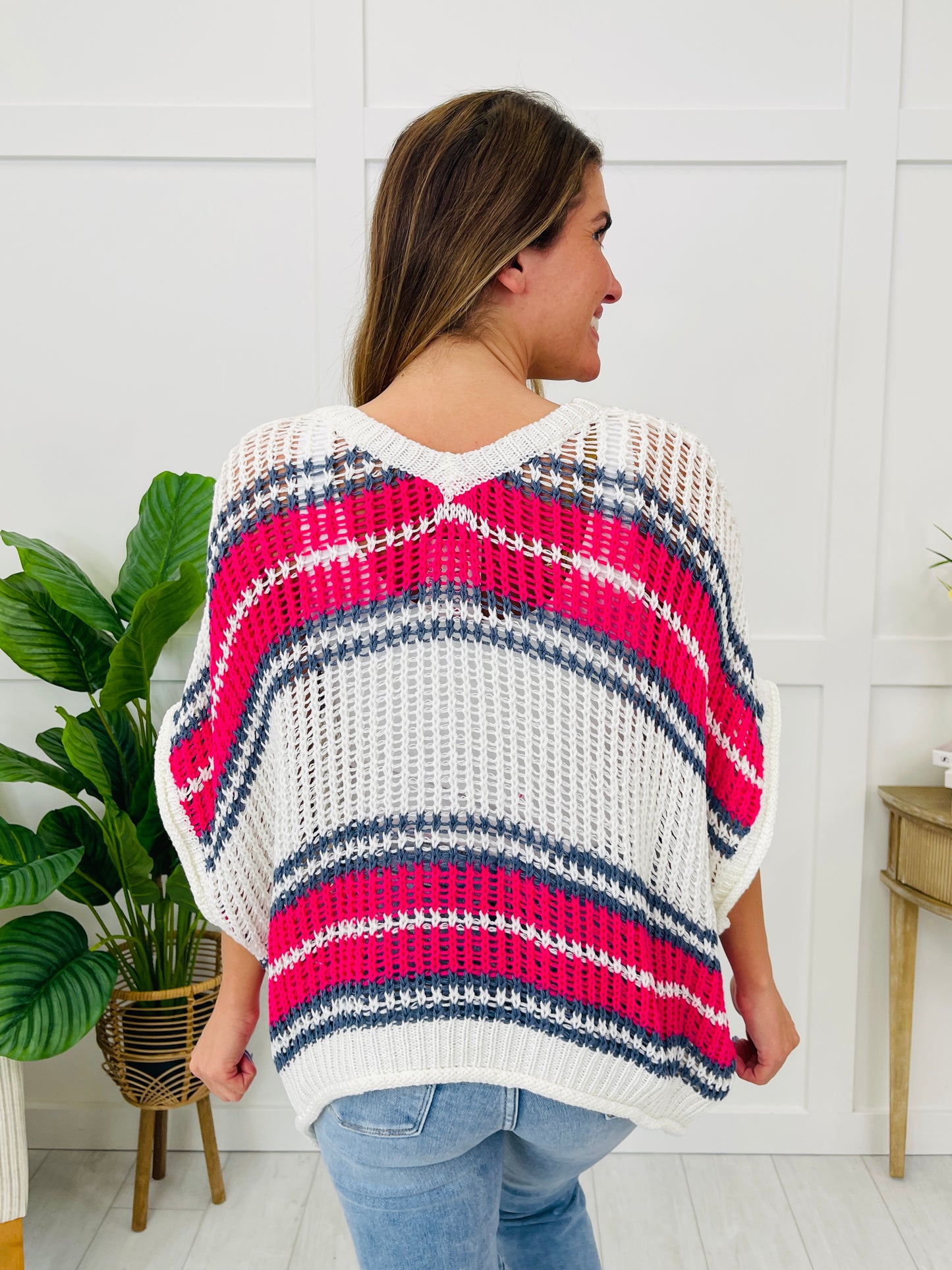 Playful Breeze Top In Ivory
