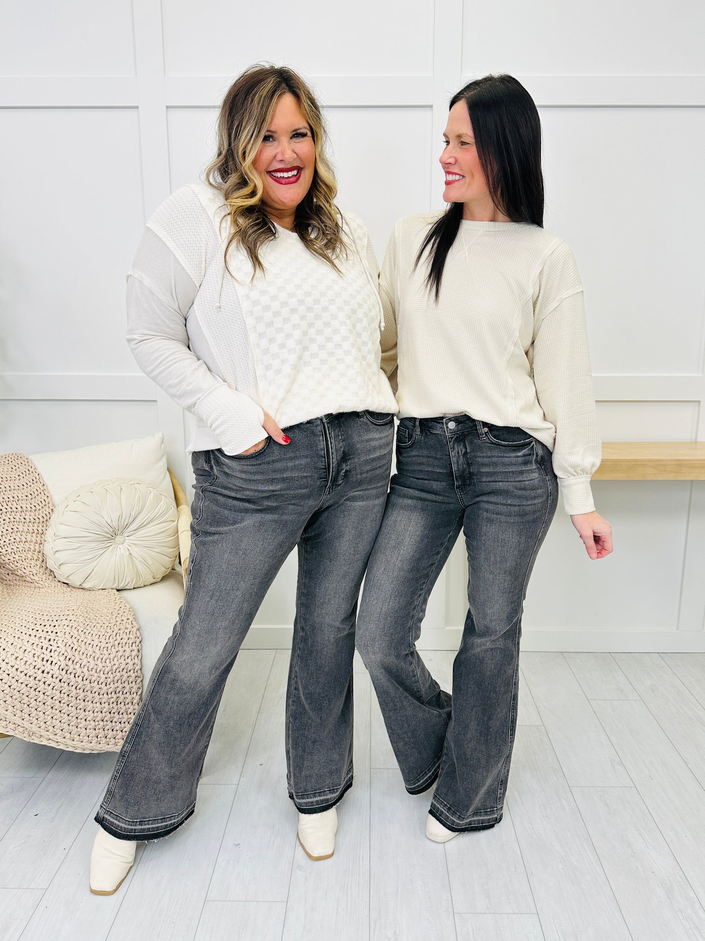 Judy Blue Midnight Moves Tummy Control Flare Jeans