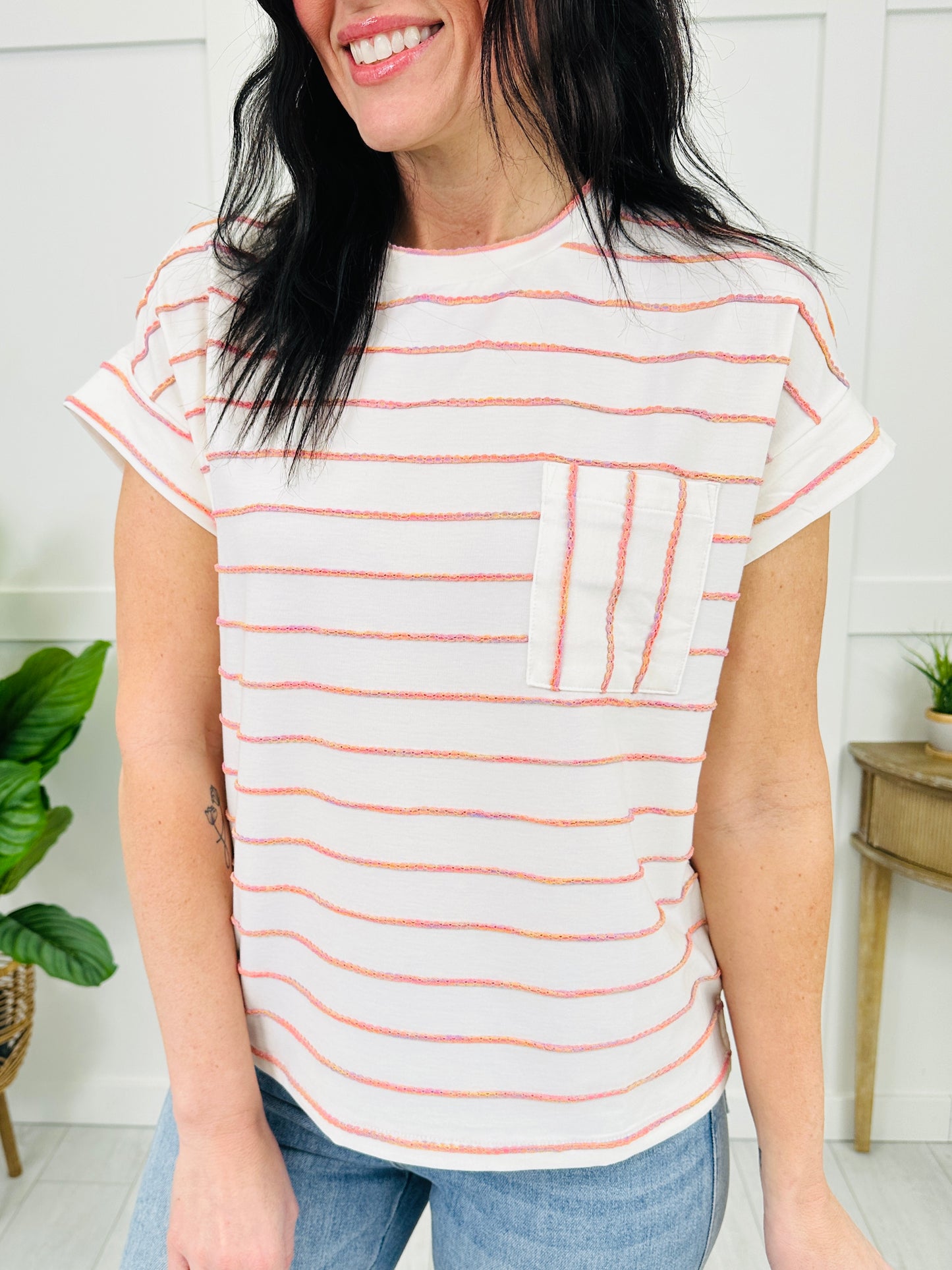 Laid-Back & Luxe Top In Multiple Colors