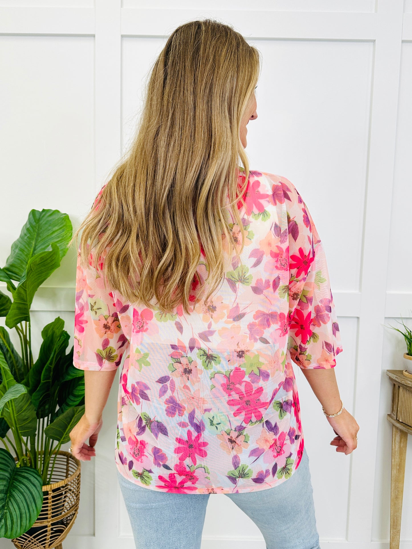 Wildflower Watercolors Top
