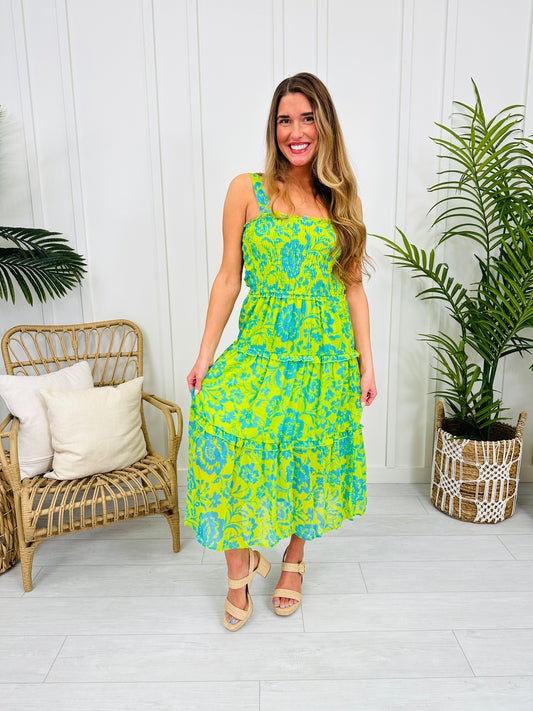 Vivid Whirl Dress
