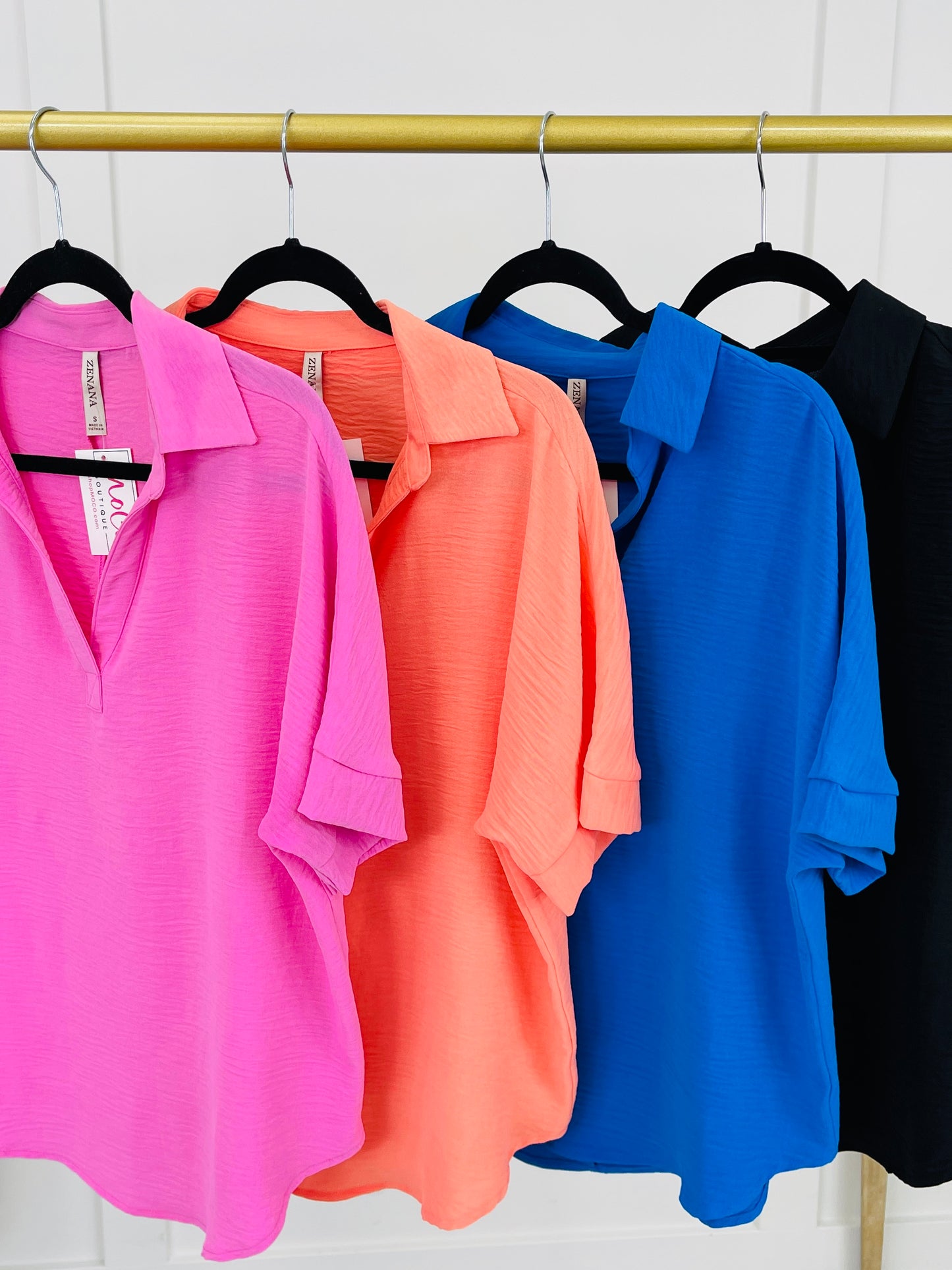 Effortless Intentions Top In Multiple Colors