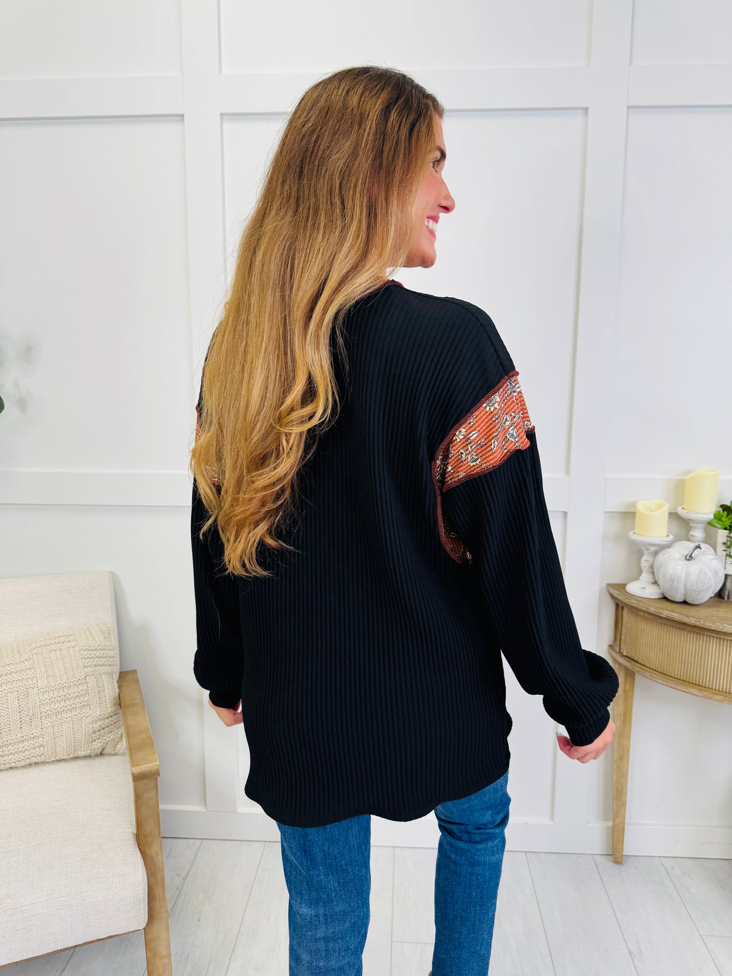 Earthbound Ease Top In Black