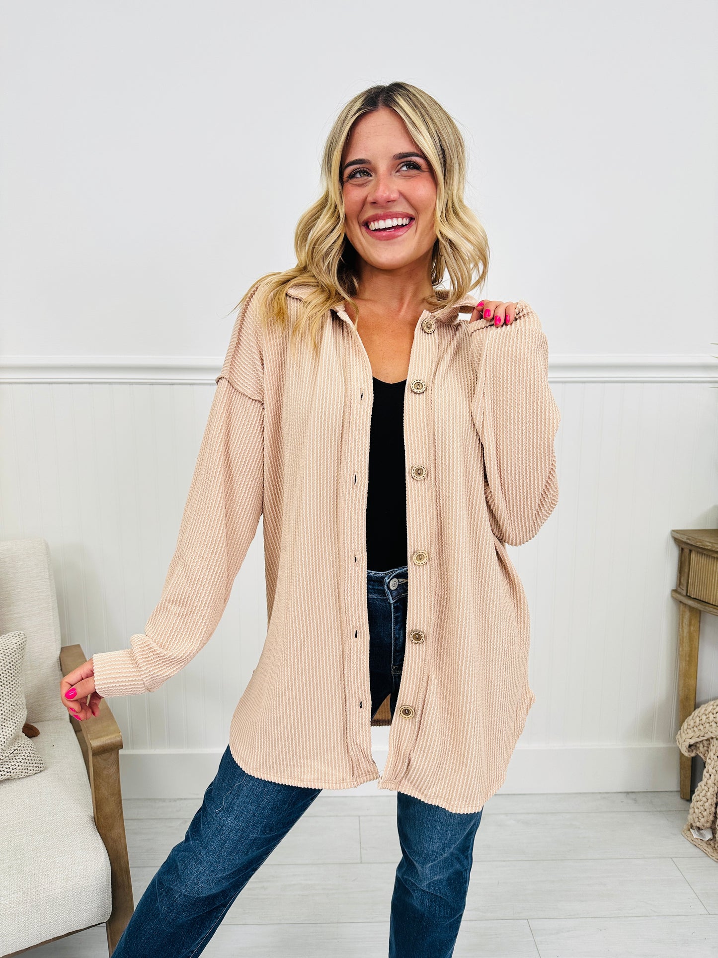 Fall Feelings Shacket In Multiple Colors