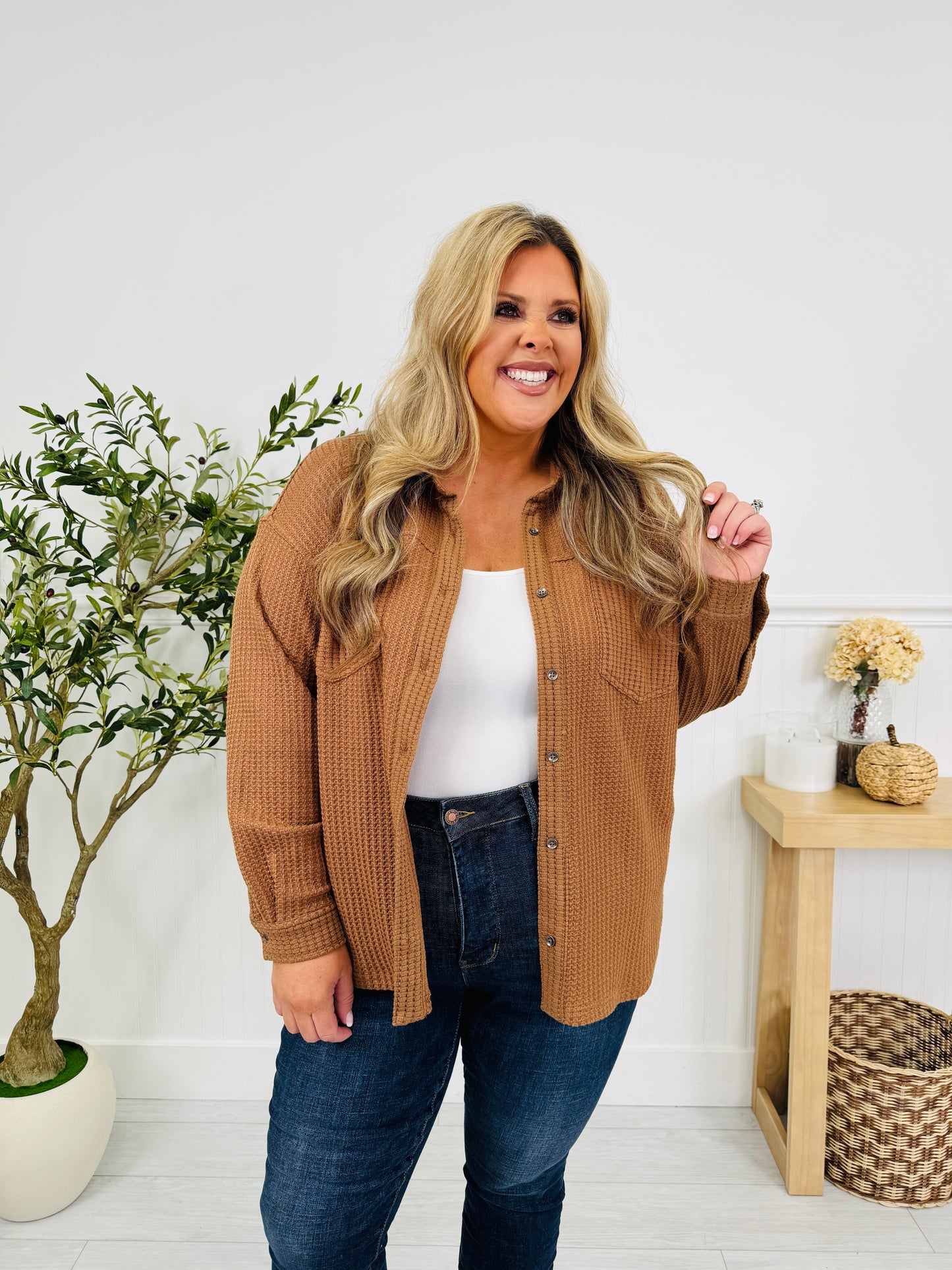 Layer It On Shacket In Multiple Colors