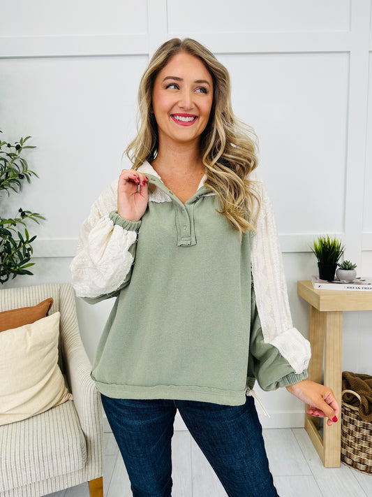 Thread Of A Memory Pullover in Sage