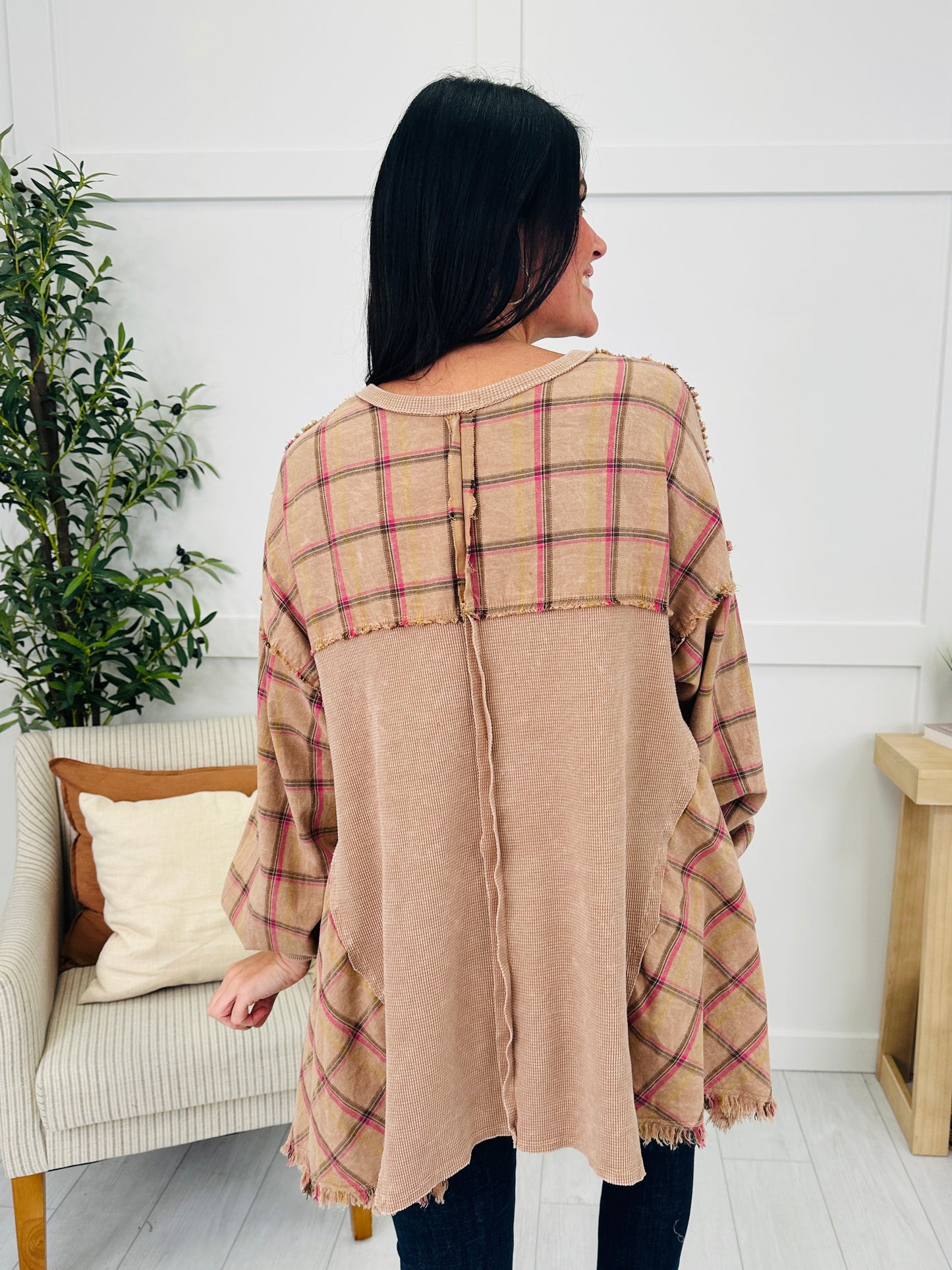 Fray The Rules Pullover in Latte