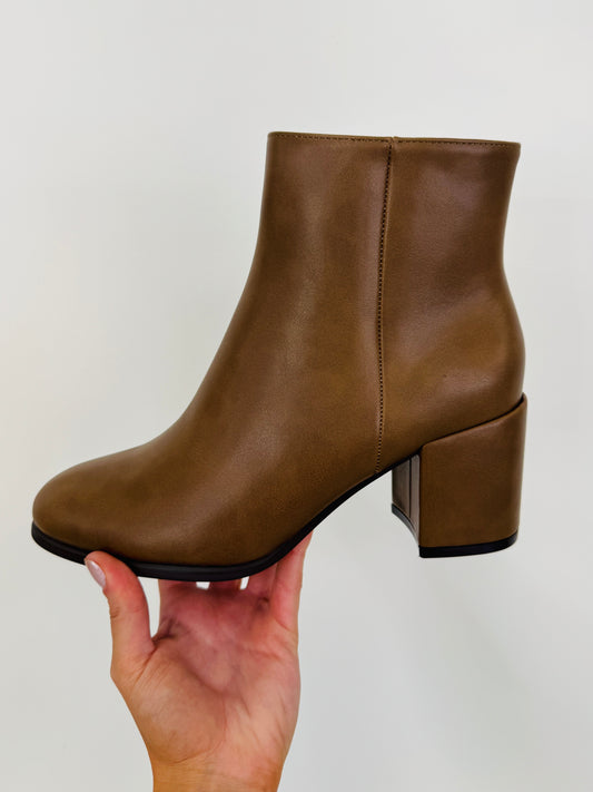 Fall Plans Only Bootie In Taupe