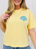 Beach More Worry Less Boxy Graphic Tee