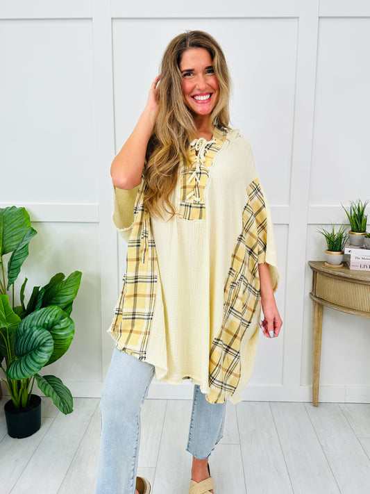 Catch My Chill Tunic in Cream Combo
