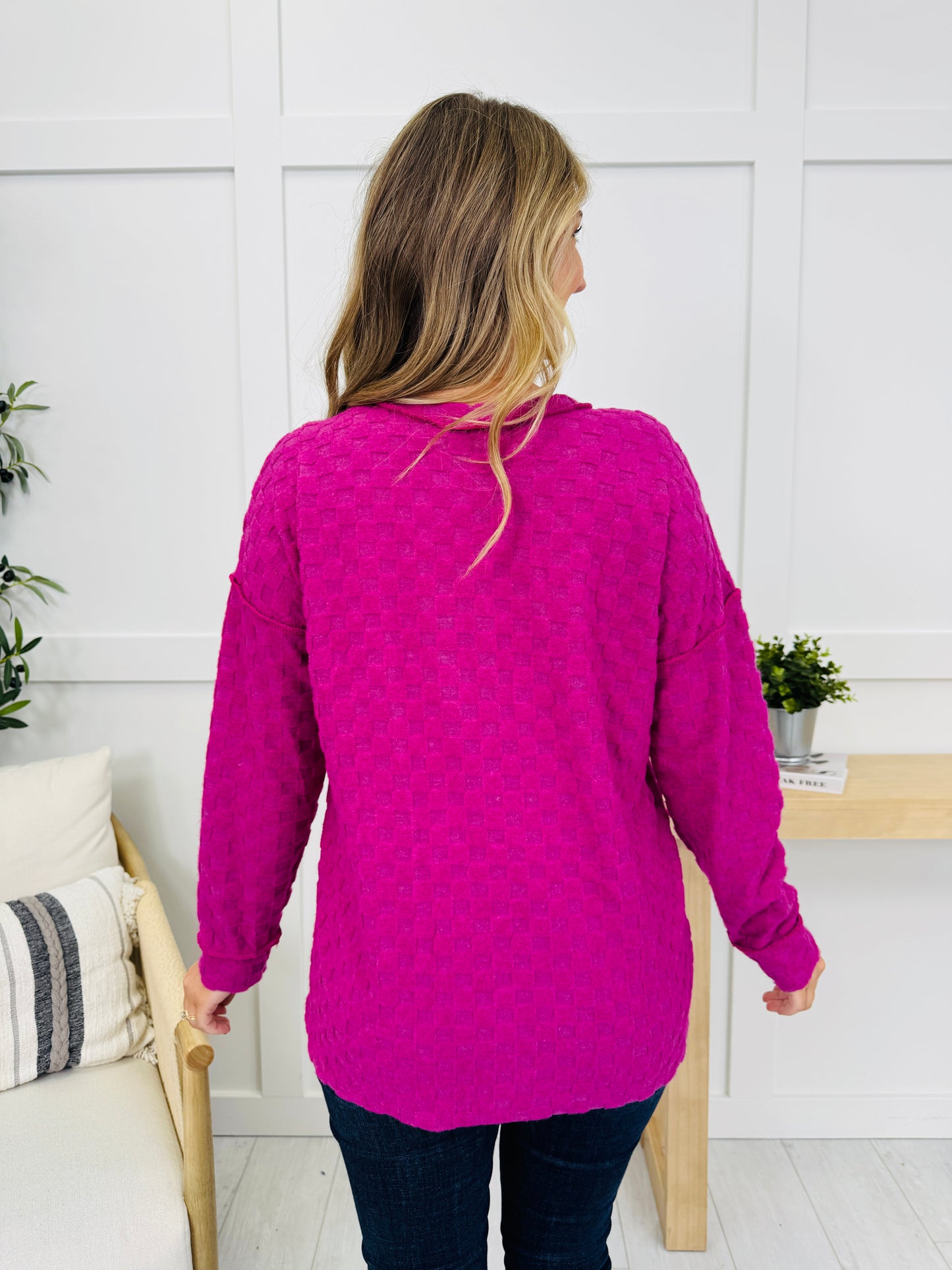 Sway The Storyline Top in Fuchsia