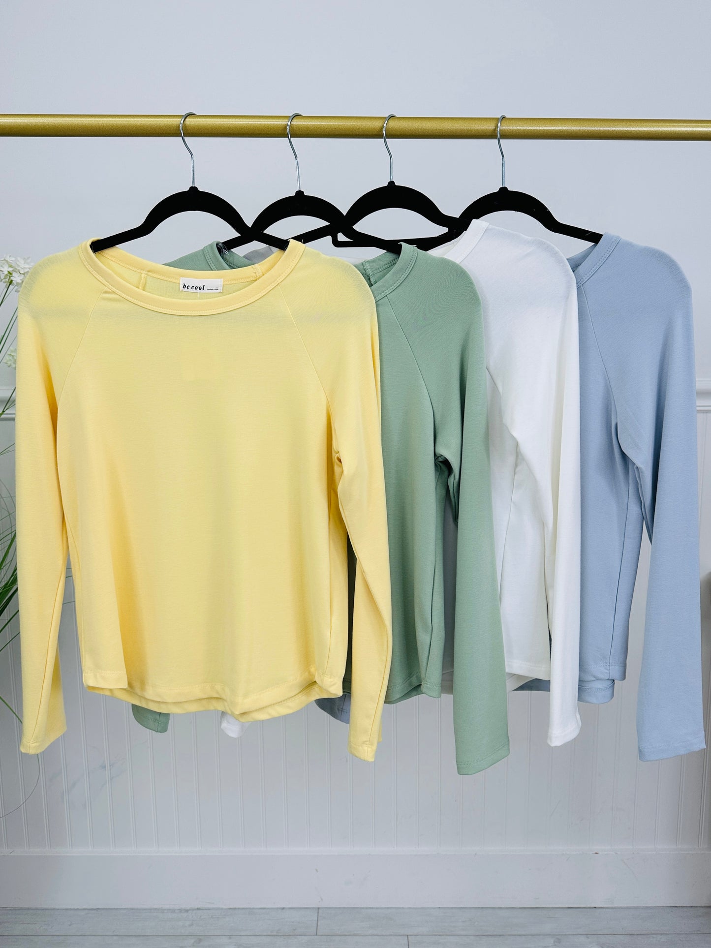Always On Long Sleeve Top In Multiple Colors