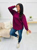 REG/CURVY Autumn Cabernet Pullover