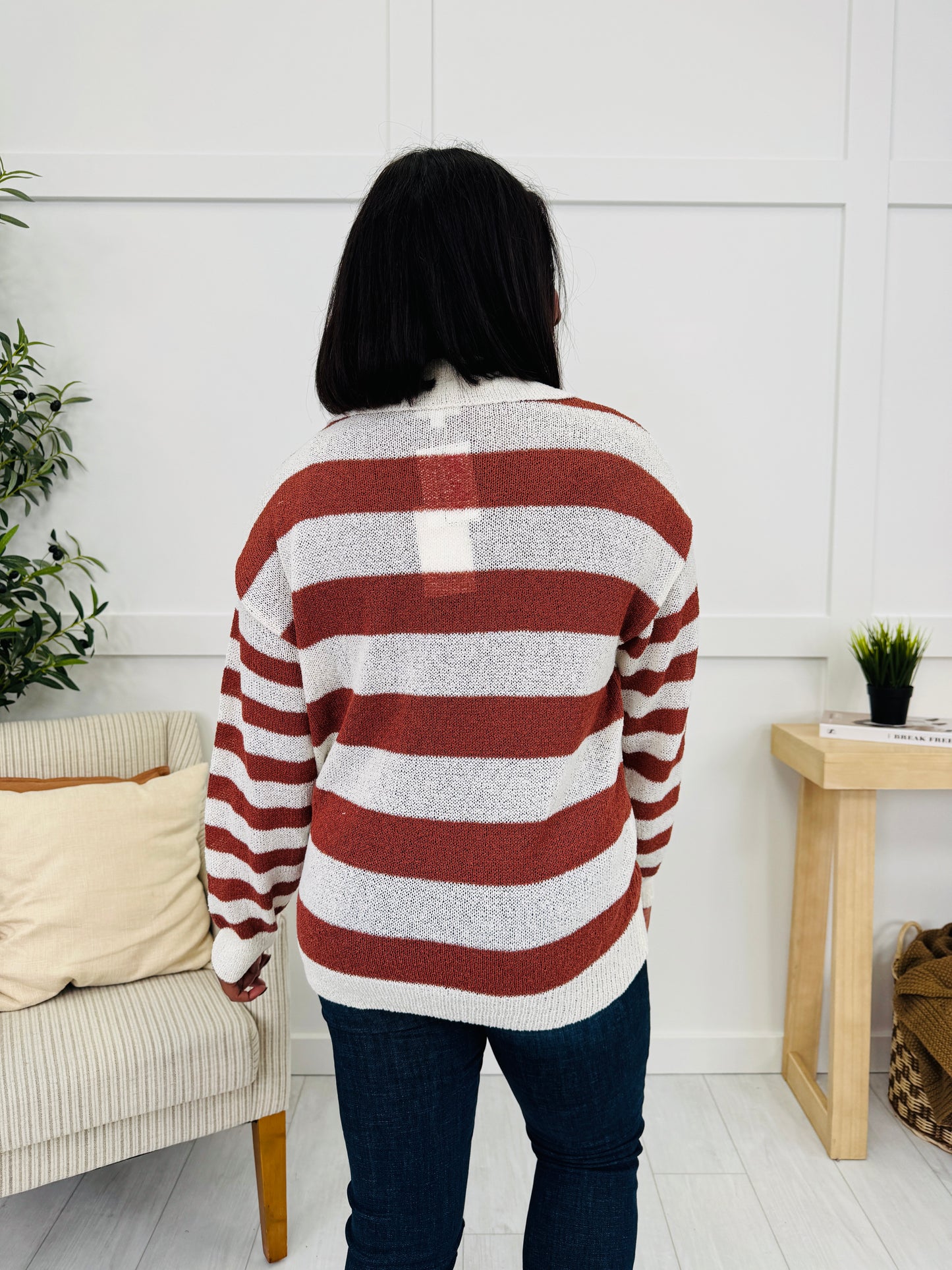 Weekend Off Duty Sweater in Rust