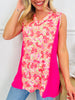 Floral Fusion Tank Top in Multiple Colors