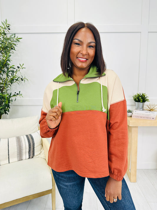 The Way Back Home Jacket in Rust