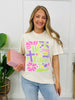 Colorful He Is Risen Graphic Tee