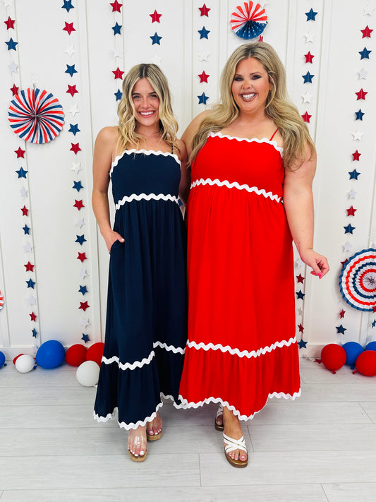 Firework Finale Maxi Dress in Multiple Colors