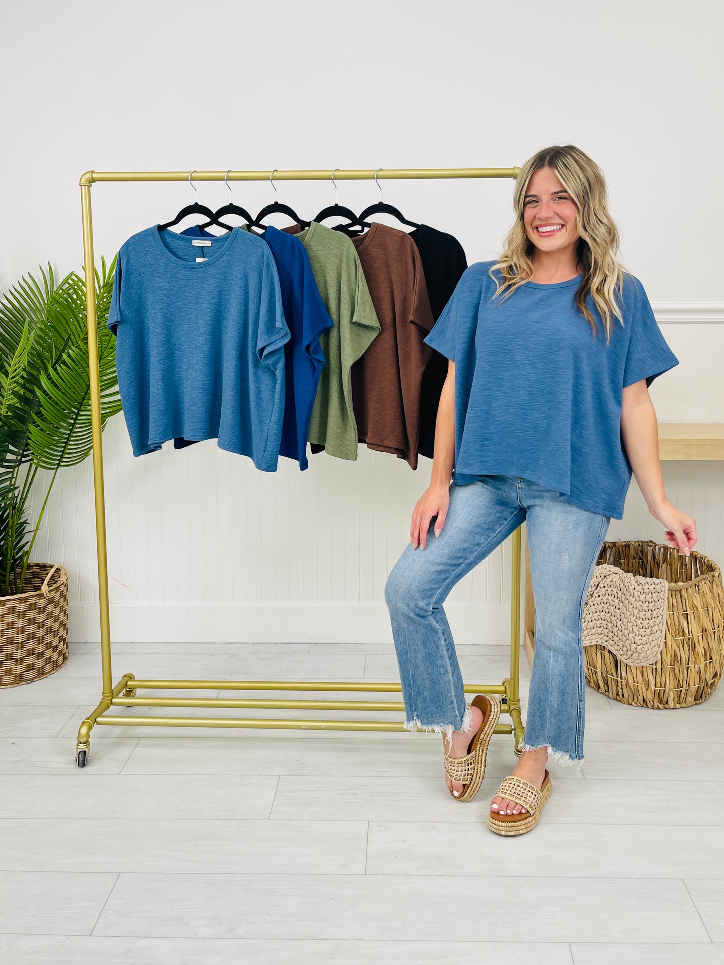 The Perfect Companion Top- Multiple Colors!