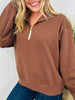 Zip Into Fall Pullover-- Multiple Colors!