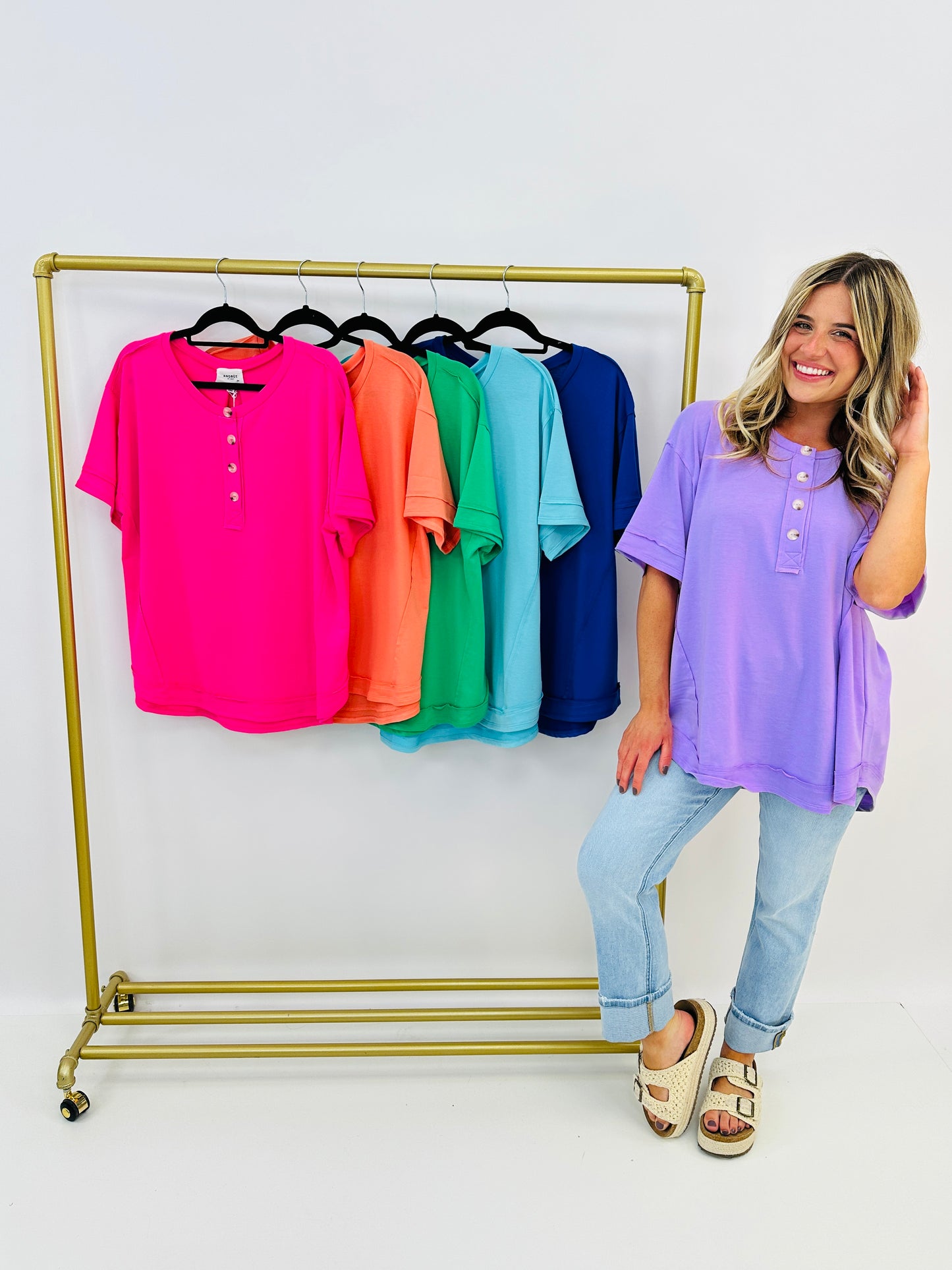 Summer Glow Top- Multiple Colors!