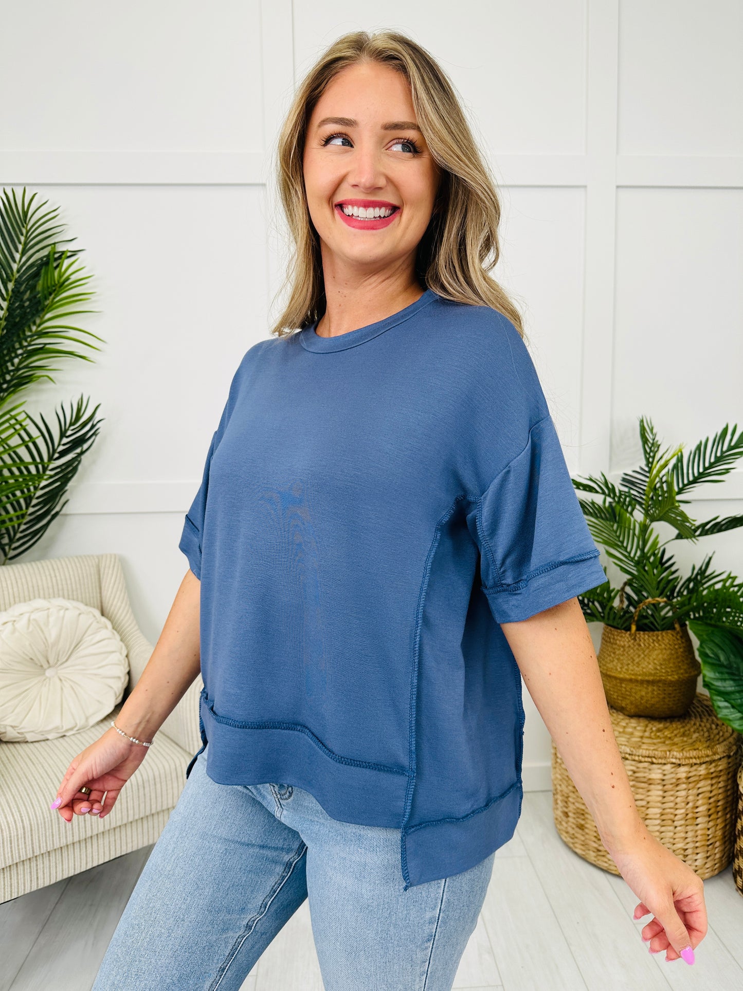 Stitch Me Sweet Top- Multiple Colors!