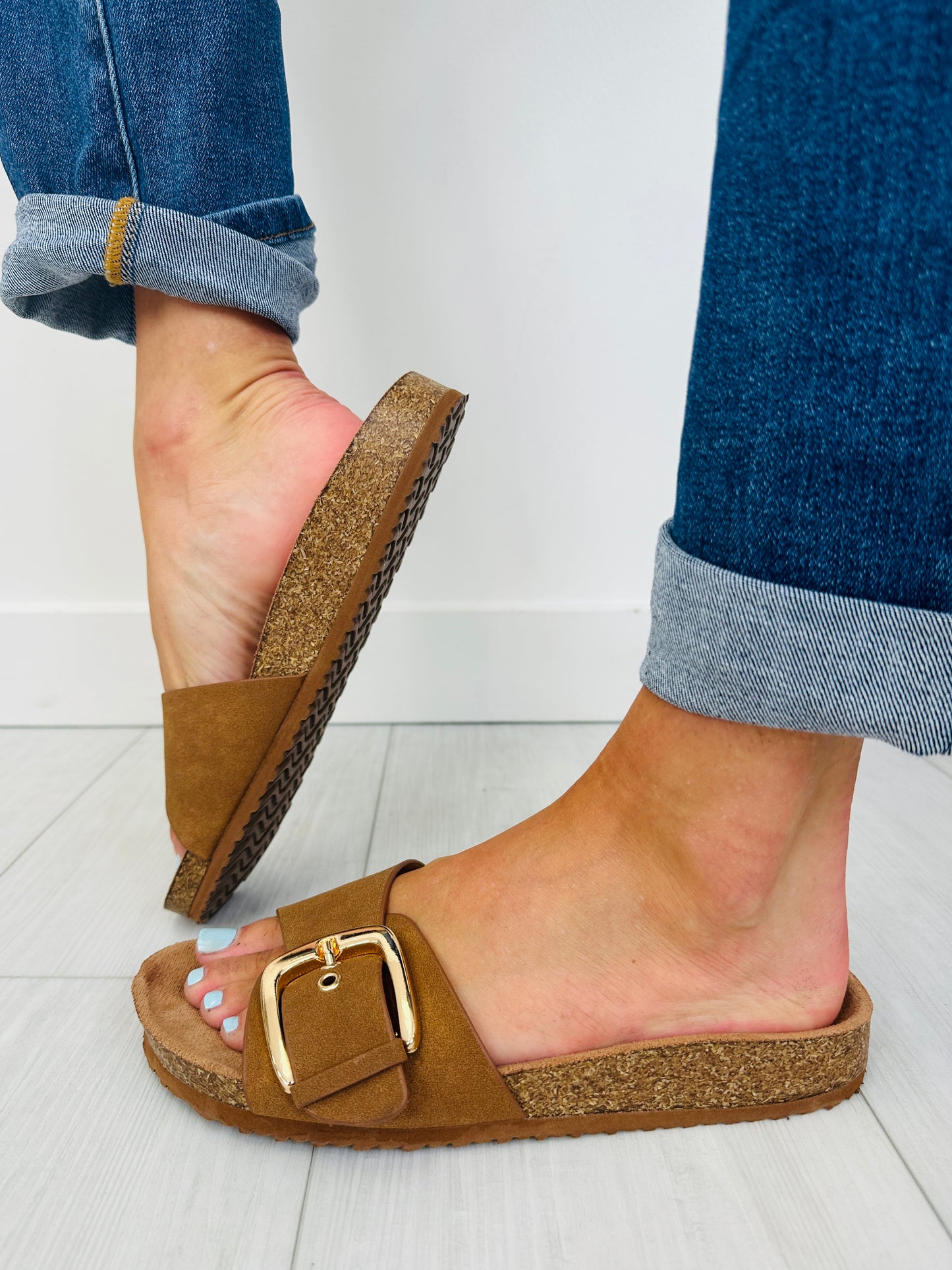 Soda Lizzy Sandals In Multiple Colors