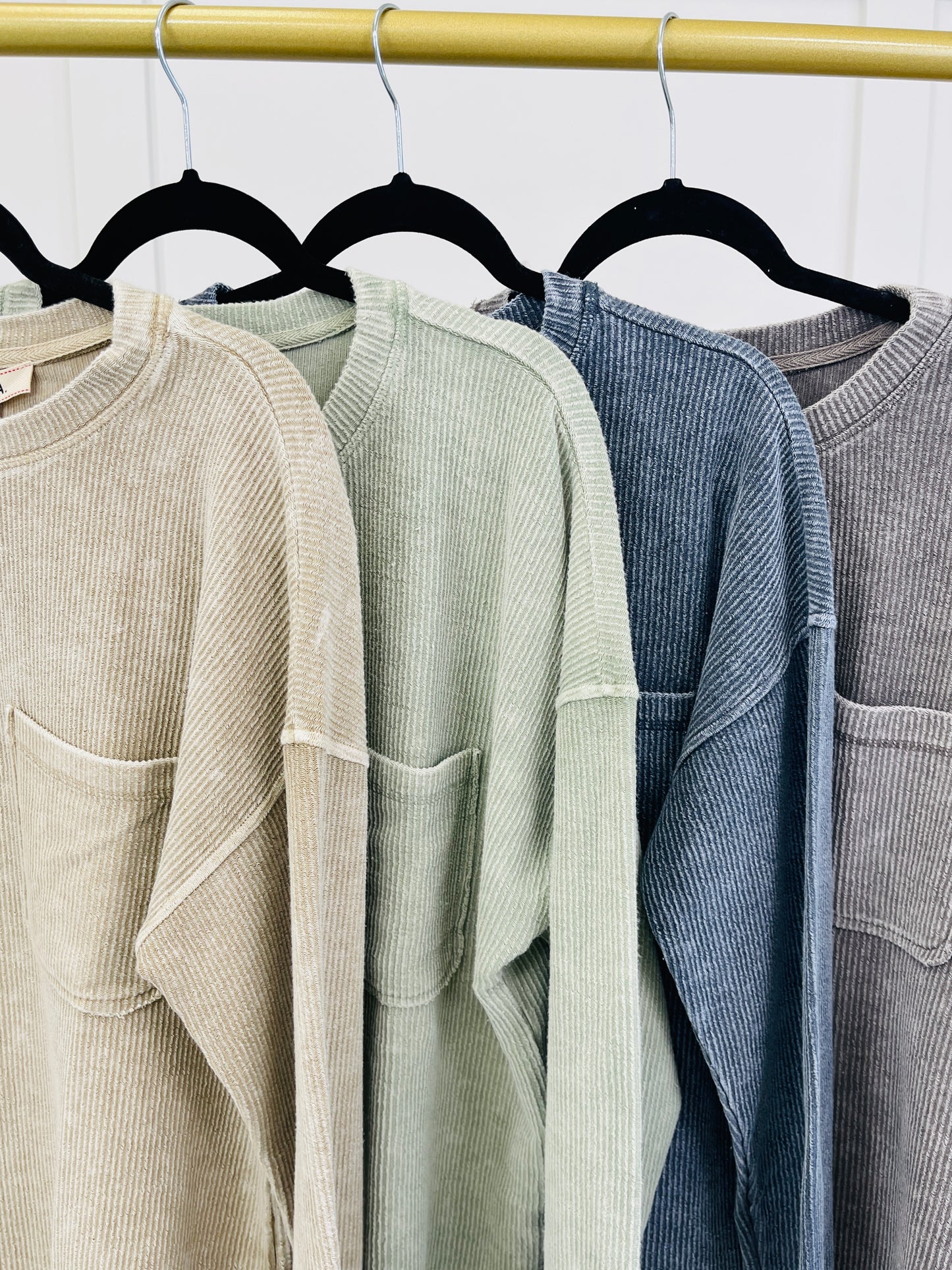 Natural Charm Top In Multiple Colors