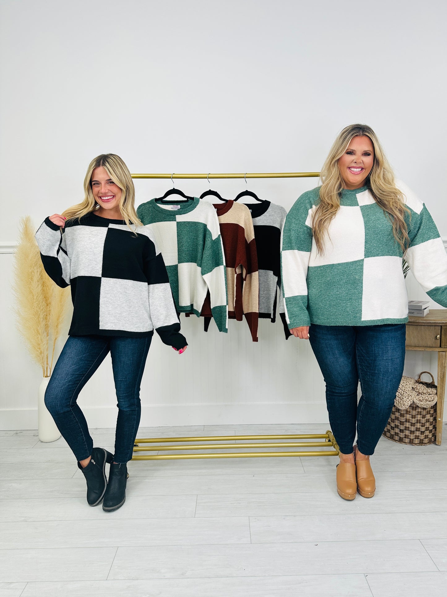 Check Into Fall Sweater- Multiple Colors!