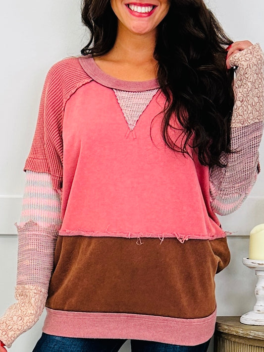 Dusty Rose Daydream Top