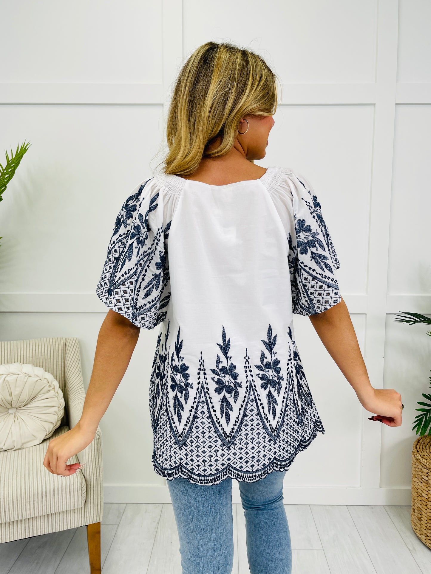 Floral Awakening Top