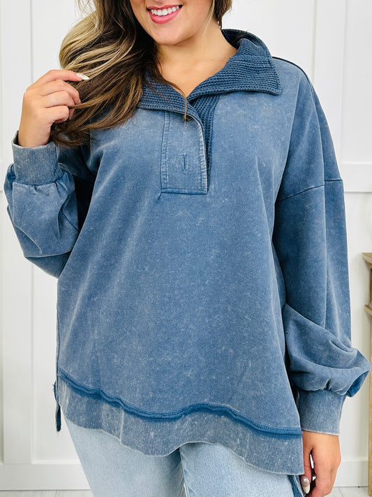 The Relaxed Route Top In Multiple Colors