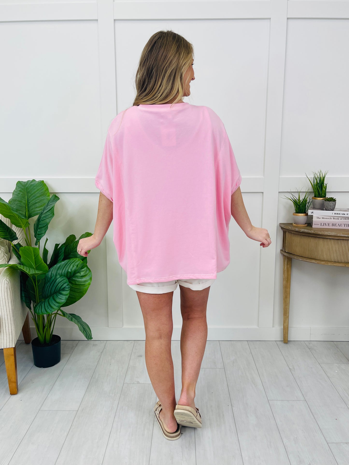 The Simply Yours Top In Light Pink