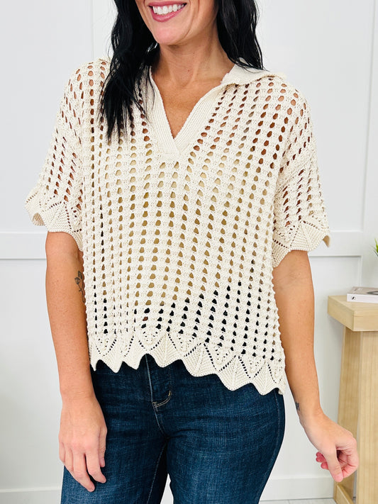 Wrap Me Lightly Sweater in Oatmeal