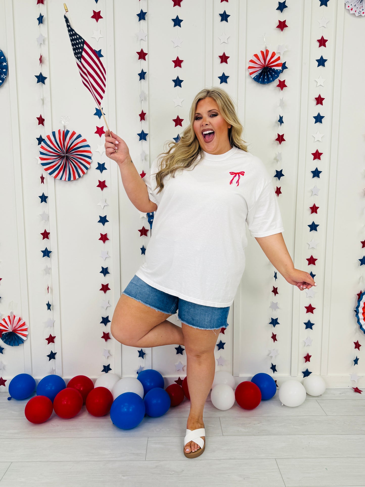 Land Of The Free Graphic Tee