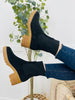 Finding My Direction Booties In Black