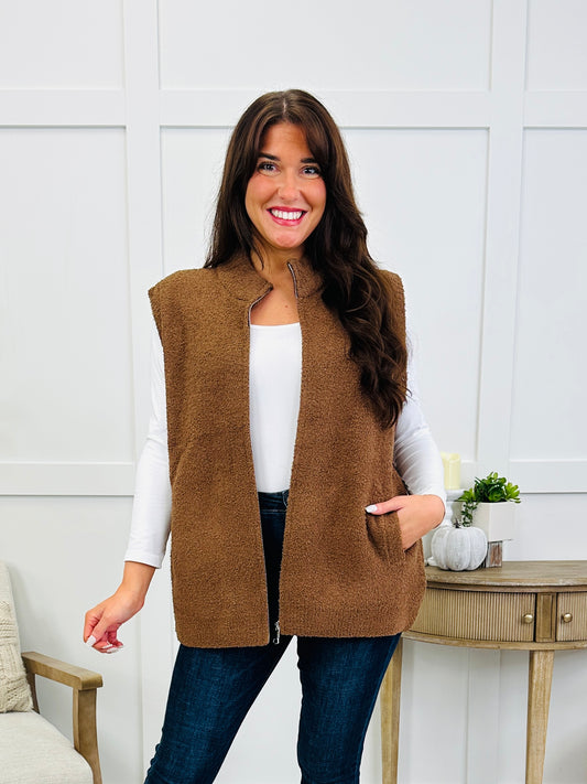 Toasty Days Vest In Multiple Colors