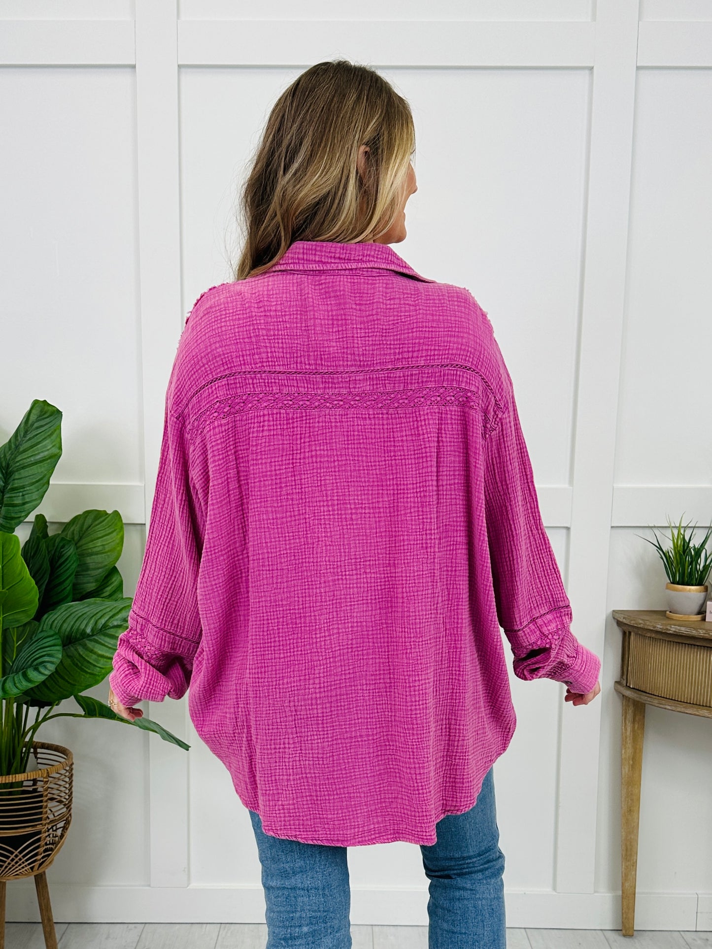 Whimsical Woven Top