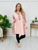 Catch My Chill Tunic in Pink Combo