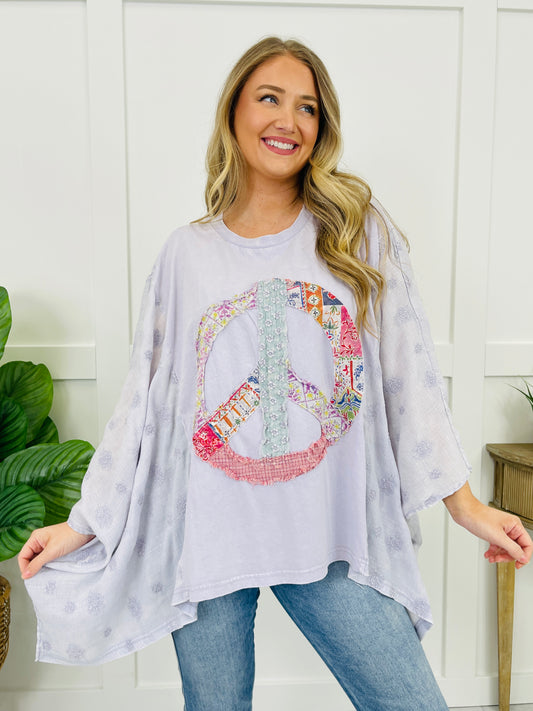 Gentle Spirit Top in Dusty Lavender