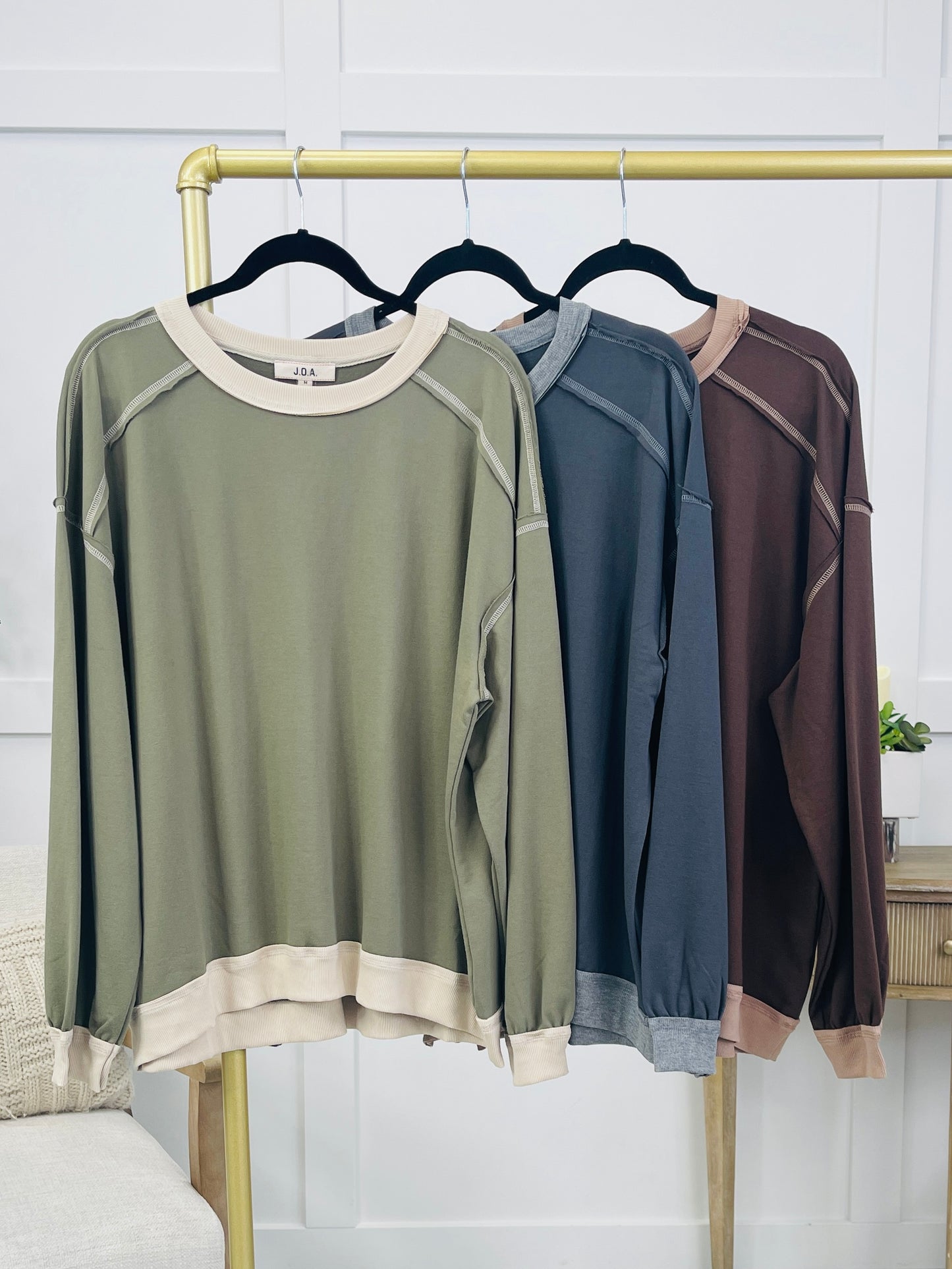 Slow Mornings Top In Multiple Colors
