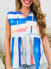 Brushstroke Beauty Top