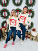 Striped Santa Graphic Tee