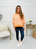 Better In Stripes Top In Orange Multi