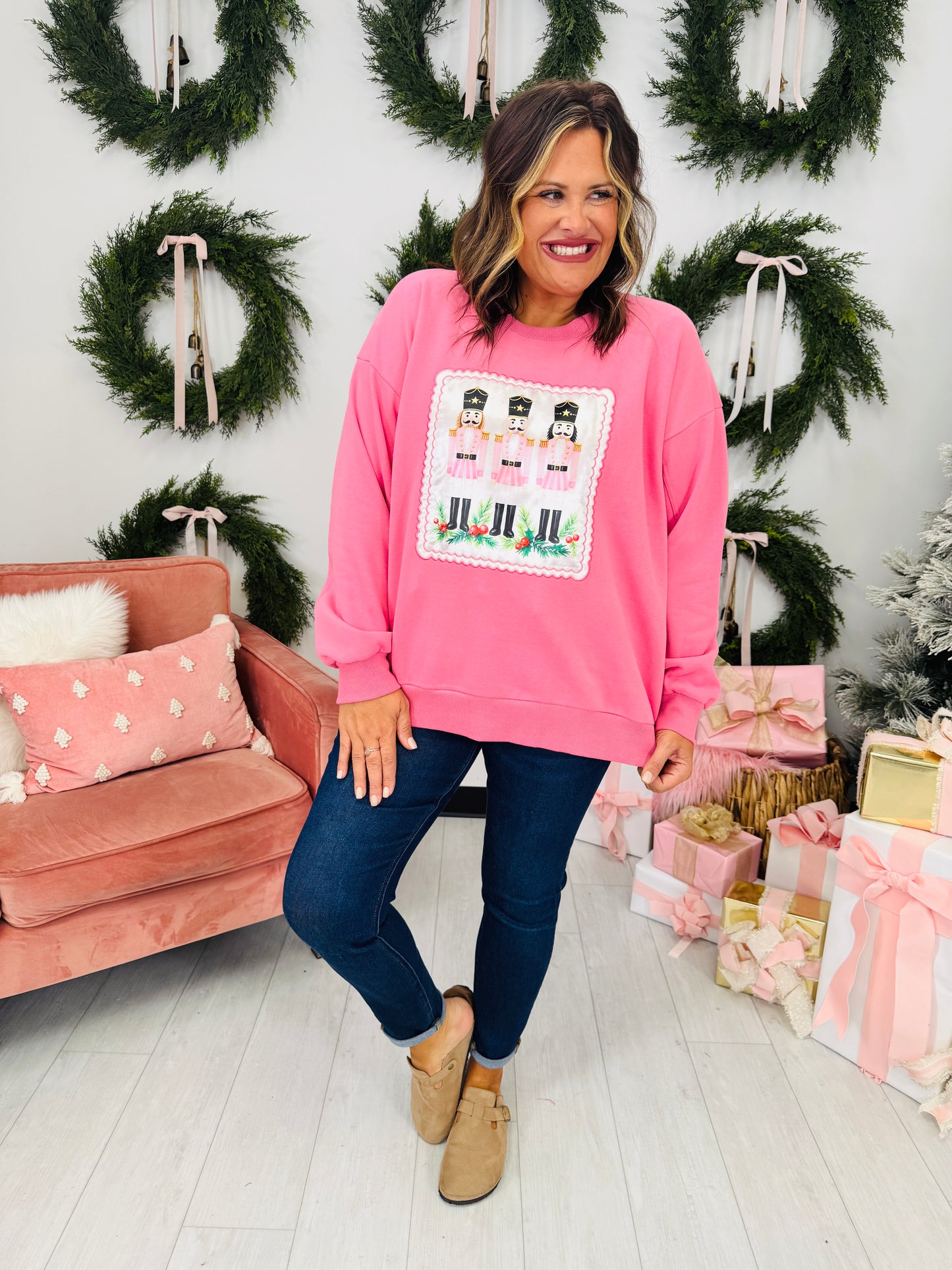 Nutcracker Charm Crewneck